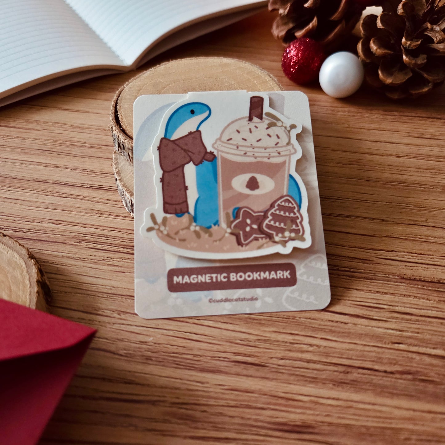 magnetic bookmark - Sweater weather ❘ Little Flowers