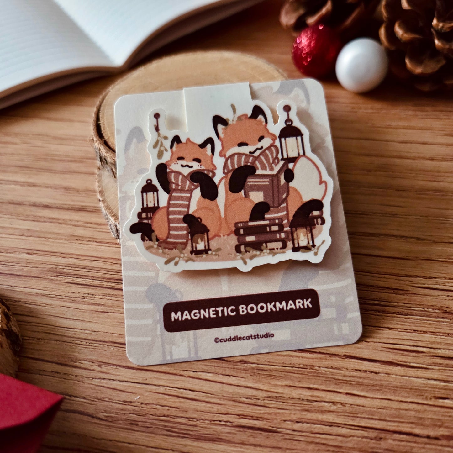 magnetic bookmark - Sweater weather ❘ Little Flowers