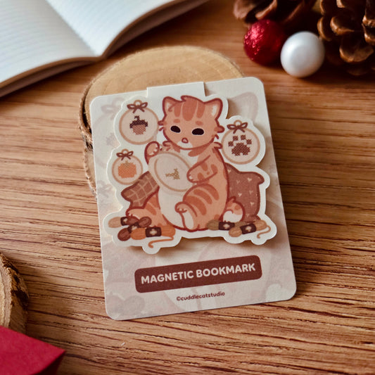 magnetic bookmark - Sweater weather ❘ Little Flowers