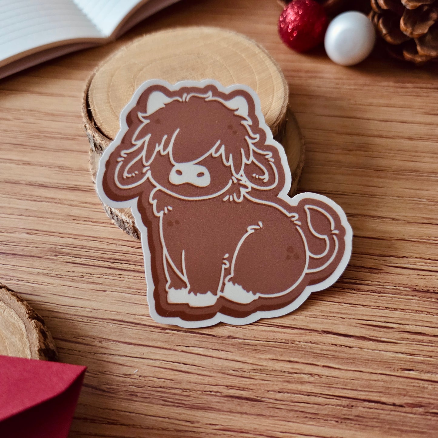 Kiss Cut Sticker - Gingerbread Friends