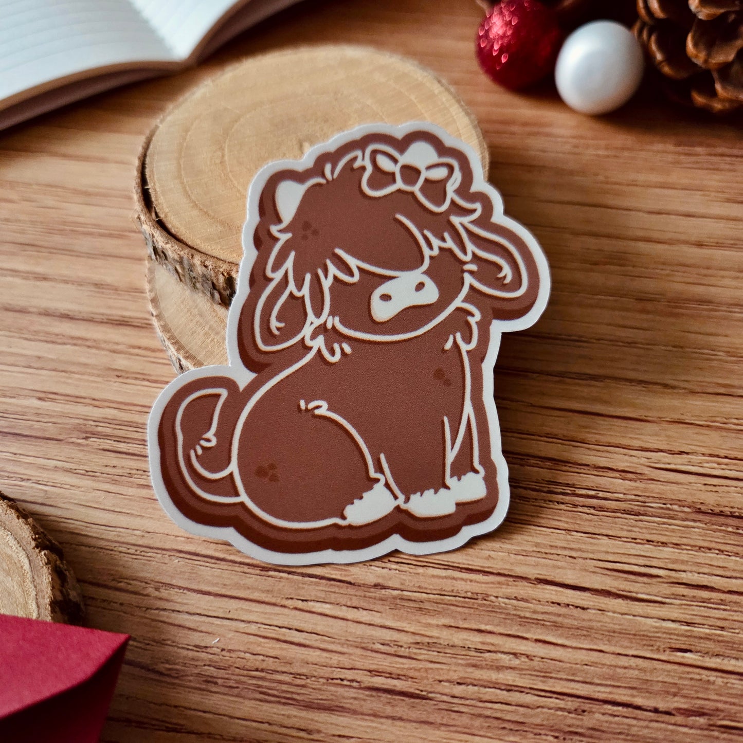 Kiss Cut Sticker - Gingerbread Friends