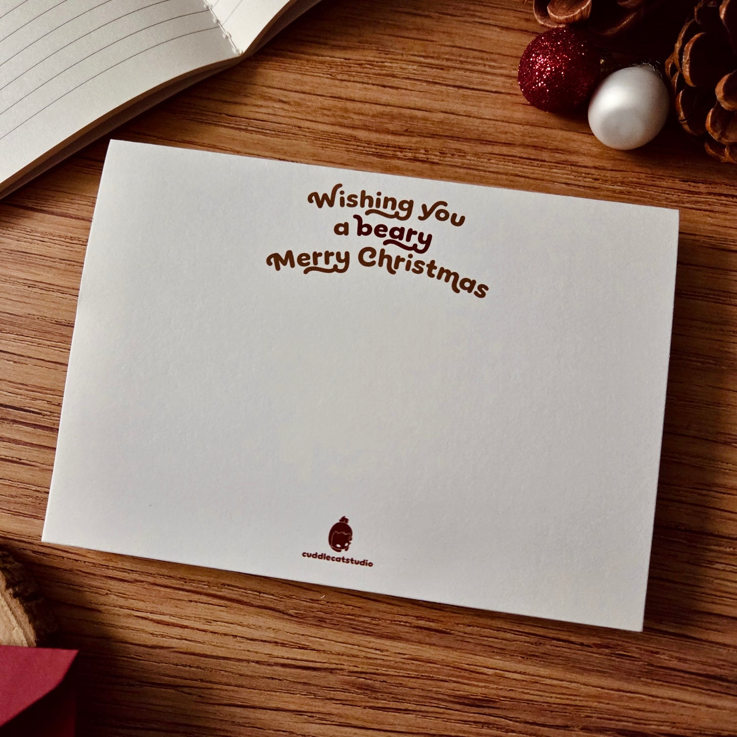 Grußkarte - Beary Christmas