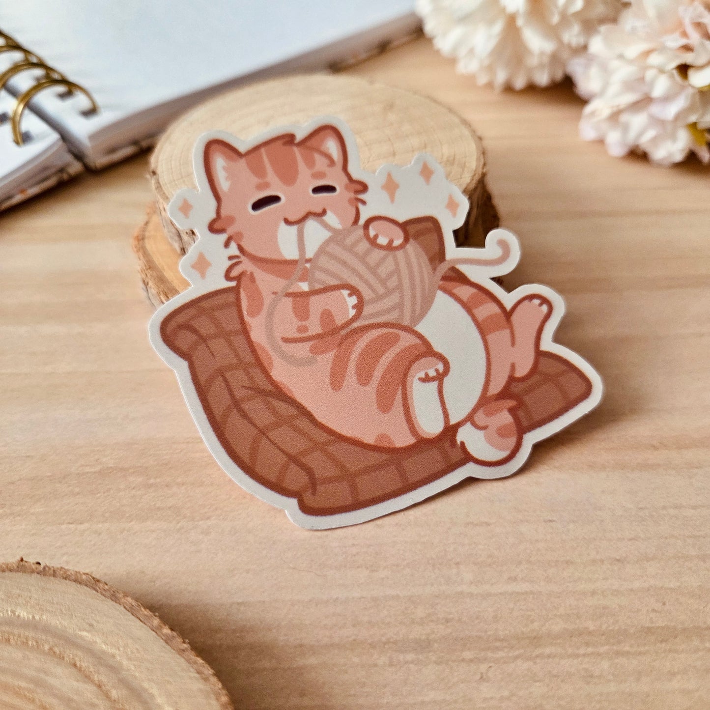 Kiss Cut Sticker - Knit & Stitch