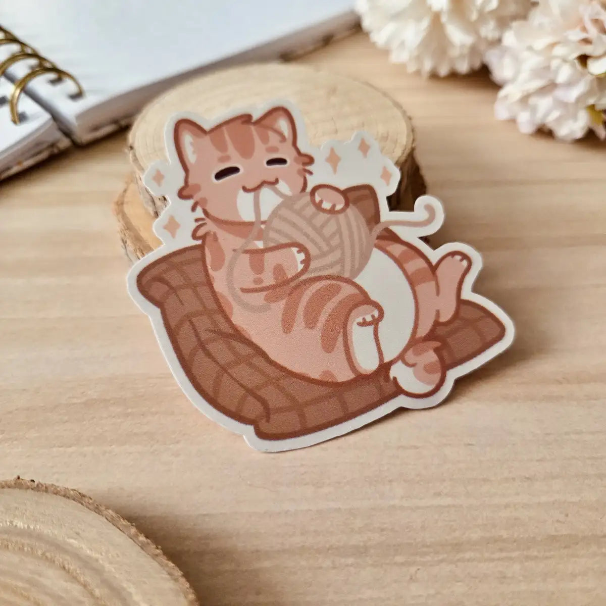 Kiss Cut Sticker - Knit & Stitch