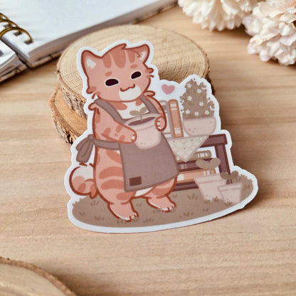 Kiss Cut Sticker - Plants & Books ❘ Kleiner Flowers