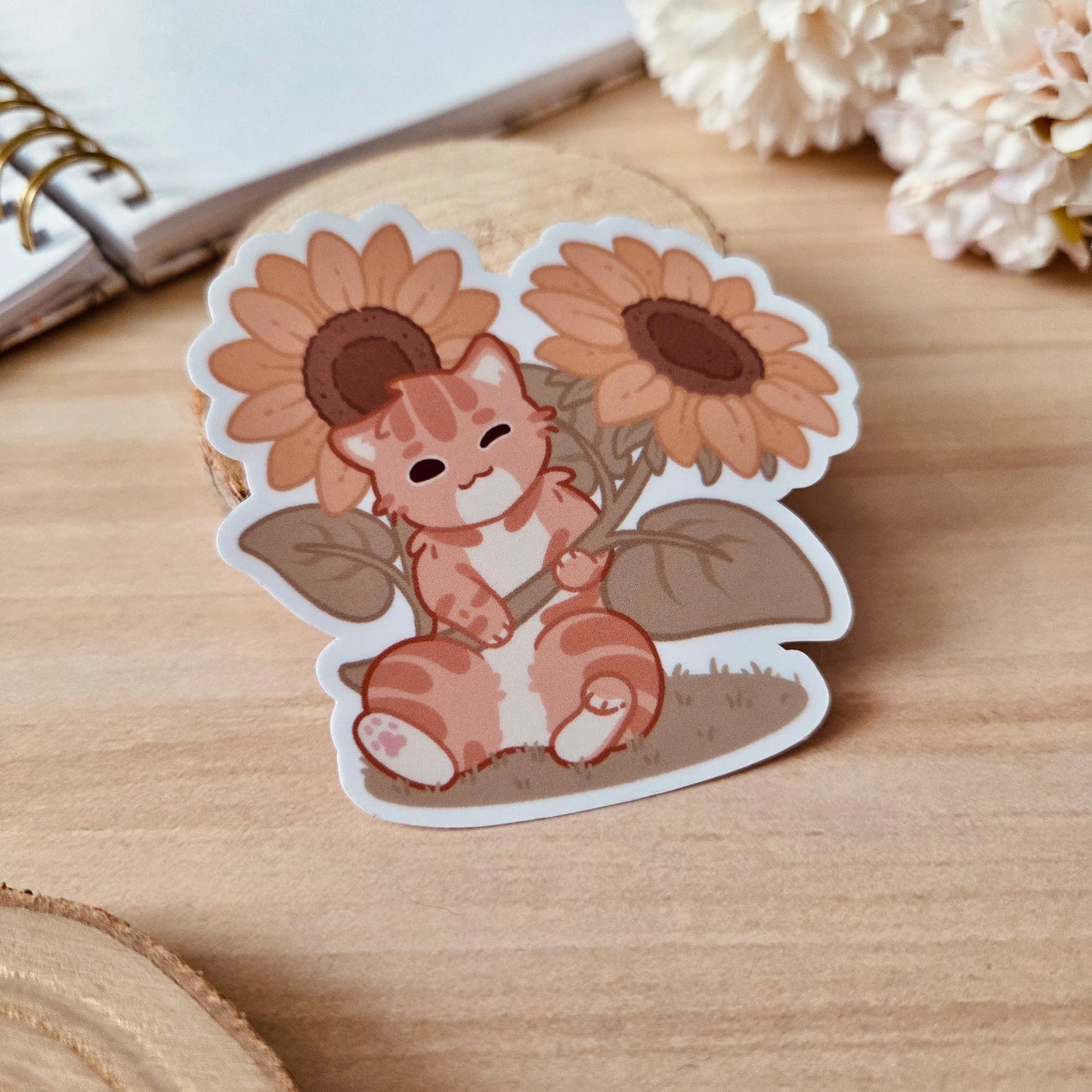 Kiss Cut Sticker - Flourishing Dreams ❘ Sonnenblumen