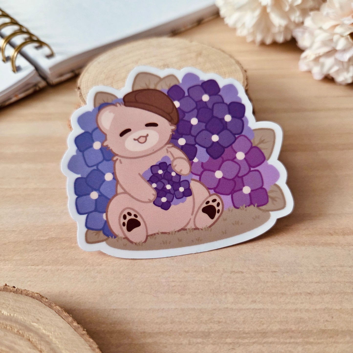 Kiss Cut Sticker - Flourishing Dreams ❘ Hortensien