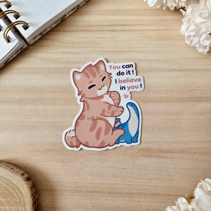Kiss Cut Sticker - You can do it !