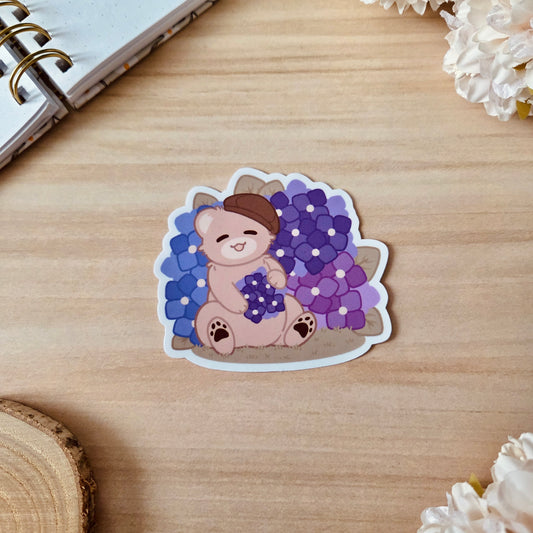 Kiss Cut Sticker - Flourishing Dreams ❘ Hortensien