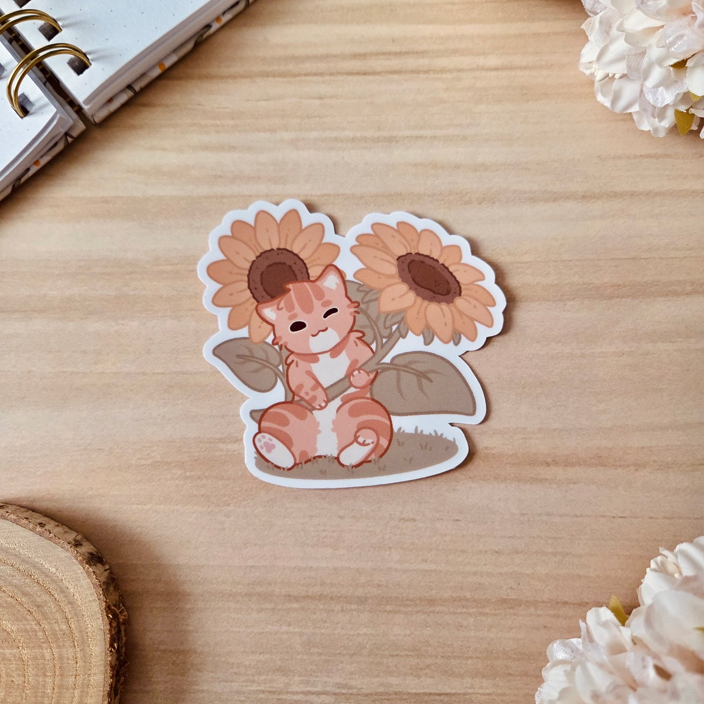 Kiss Cut Sticker - Flourishing Dreams ❘ Sonnenblumen