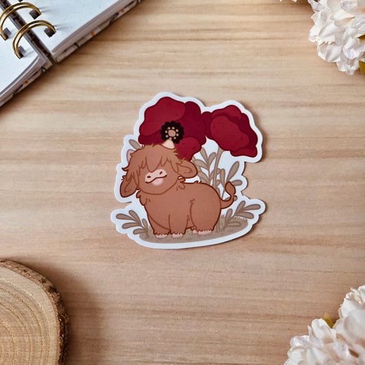 Kiss Cut Sticker - Flourishing Dreams ❘ Mohnblumen