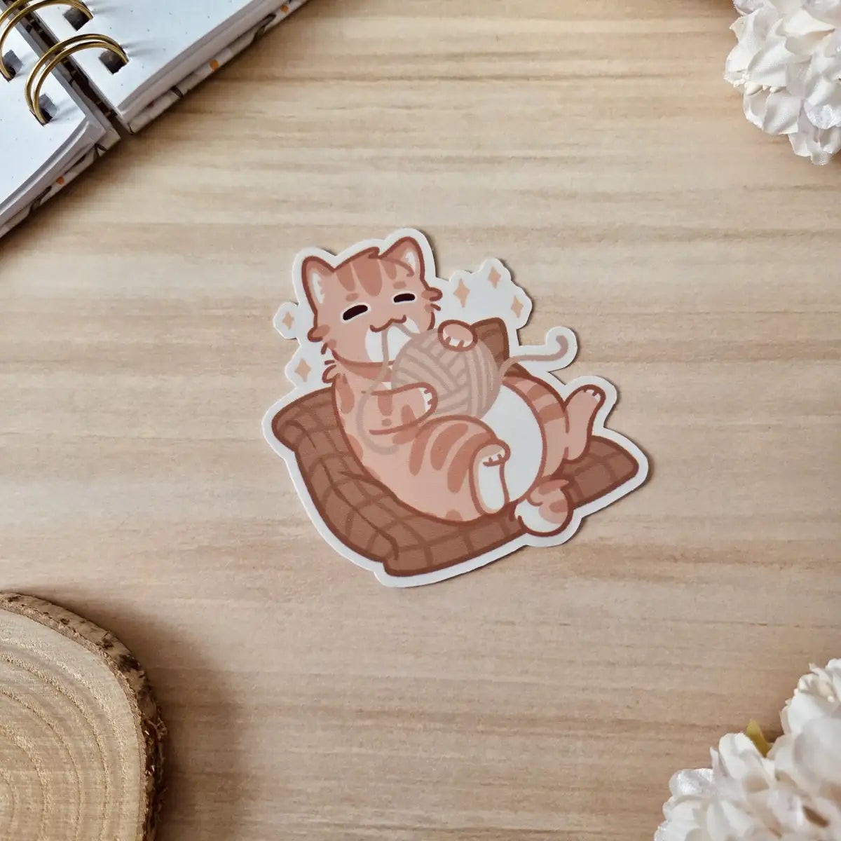Kiss Cut Sticker - Knit & Stitch
