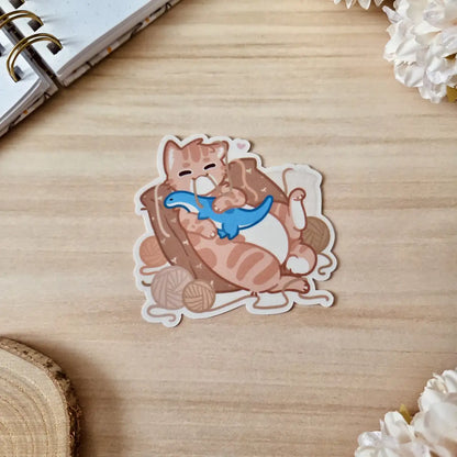 Kiss Cut Sticker - Yarn Lover