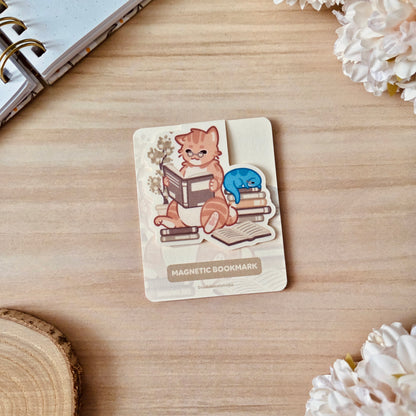 Magnetisches Lesezeichen - Cozy readers club