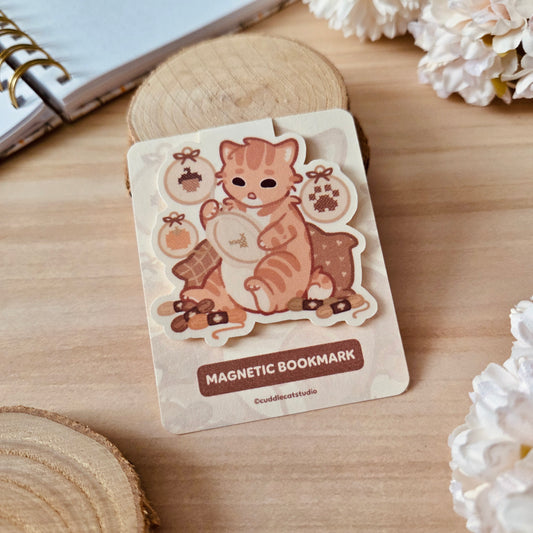 Magnetisches Lesezeichen - Knit & Stitch ❘ Kleiner Flowers