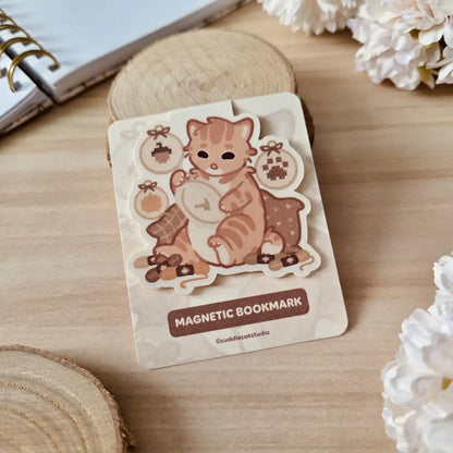 Magnetisches Lesezeichen - Knit & Stitch ❘ Kleiner Flowers