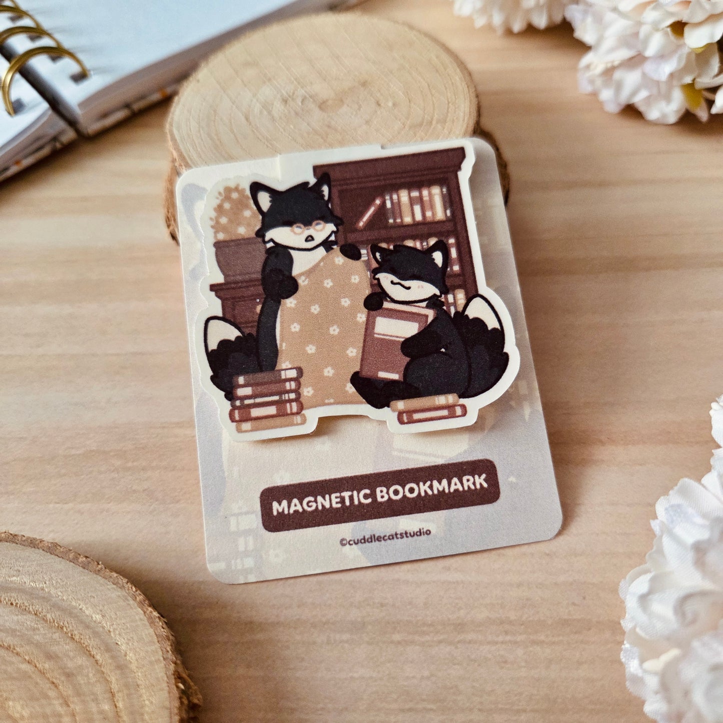 Magnetisches Lesezeichen - Cozy bookish moments