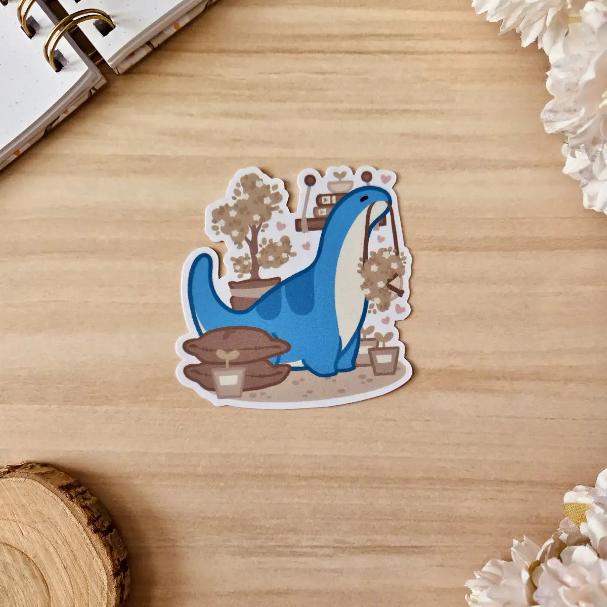 Kiss Cut Sticker - Wholesome garden time