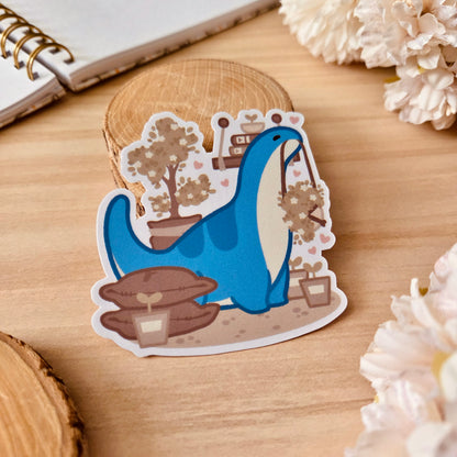 Kiss Cut Sticker - Wholesome garden time