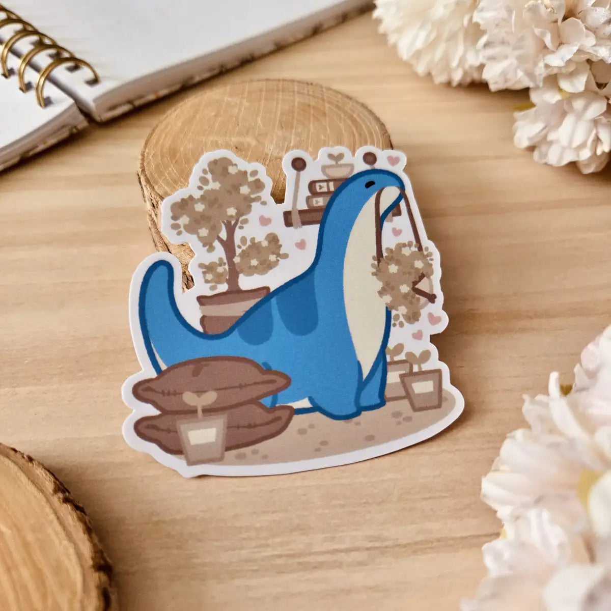 Kiss Cut Sticker - Wholesome garden time