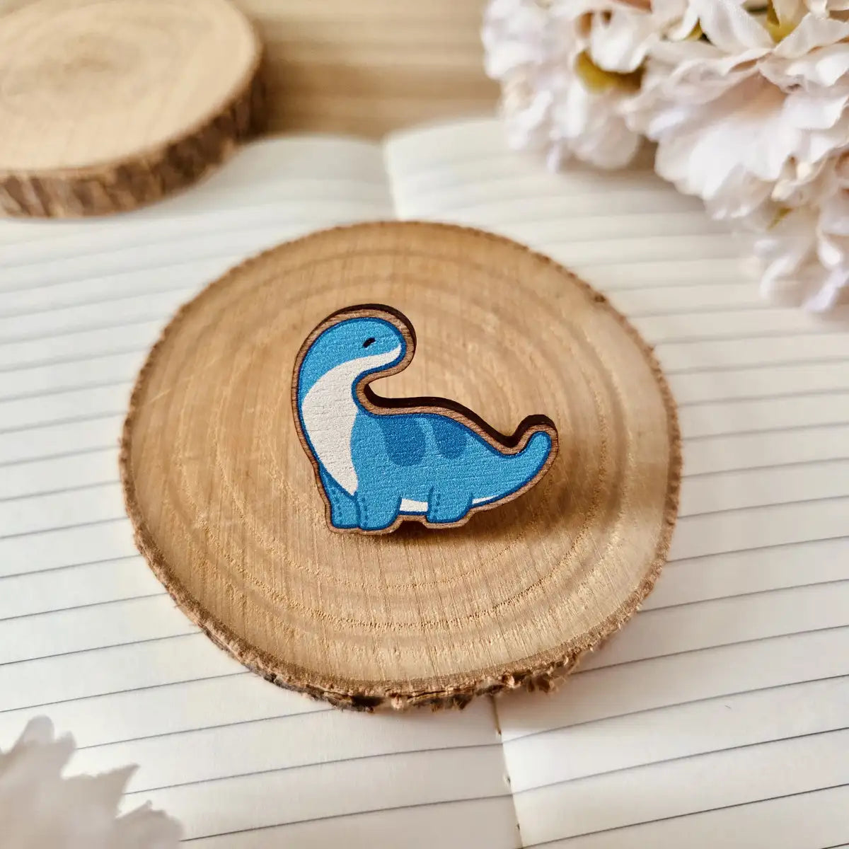 wooden pin - Cuddly Friends