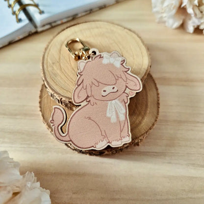 wooden charm - Lovely cows
