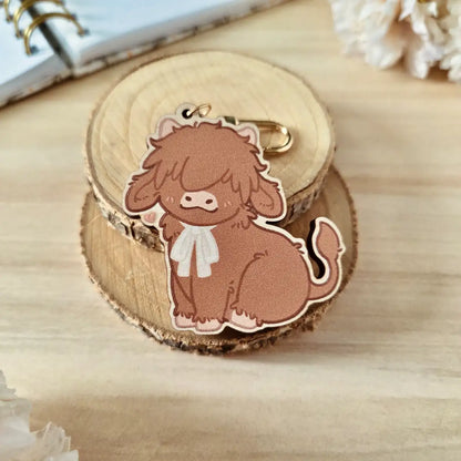 wooden charm - Lovely cows