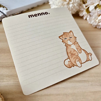 Memo Sheets - "Menno" Sheets
