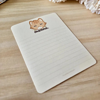 Memo Sheets - "Menno" Sheets