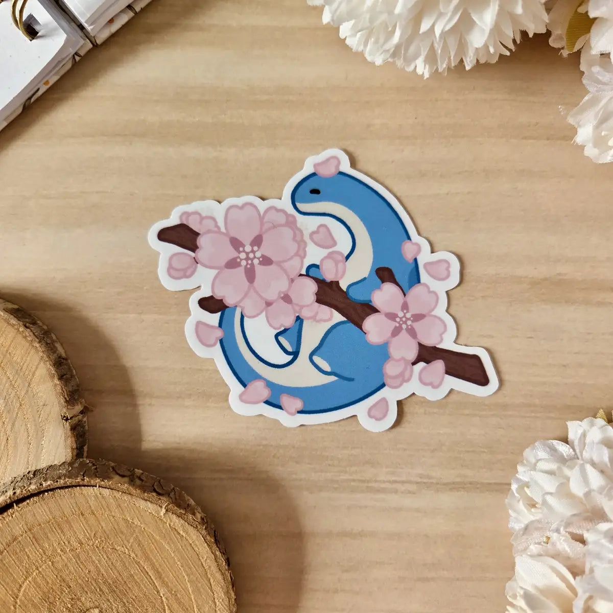 Kiss Cut Sticker - Memories under cherry blossoms