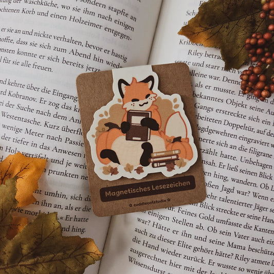 Calm bookish nights ❘ Magnetisches Lesezeichen