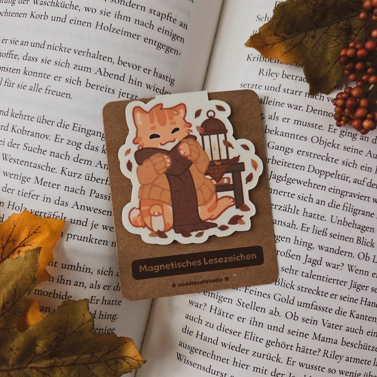 Magnetic bookmark - Sweater weather