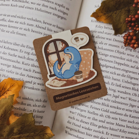 Magnetic bookmark - Morning Coffee