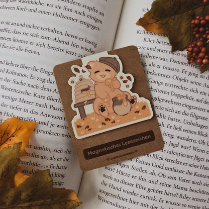 Magnetic bookmark - Cozy reading time