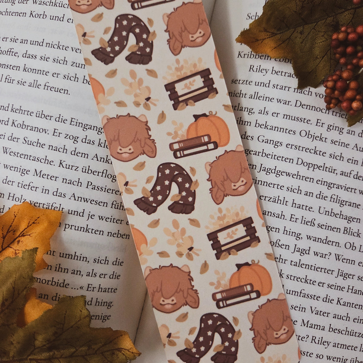 Bookmark - pumpkin patch days