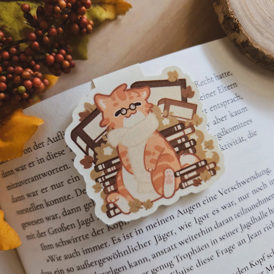 My autumn is booked I Magnetisches Lesezeichen