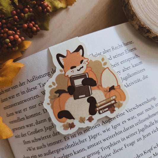 Calm bookish nights ❘ Magnetisches Lesezeichen