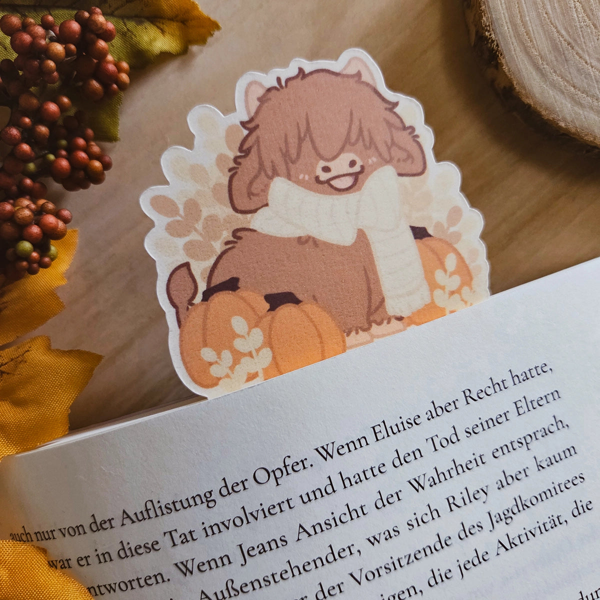 Bookmark - pumpkin patch days
