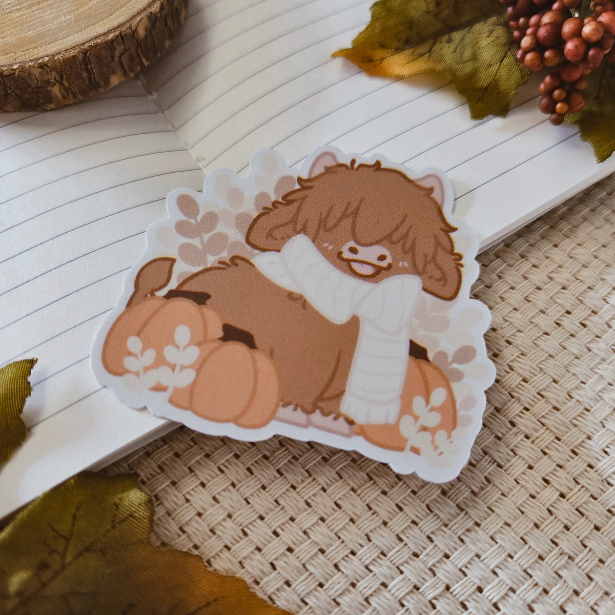 Kiss Cut Sticker - Pumpkin patch days