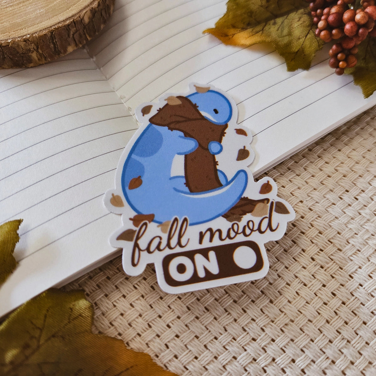 Kiss Cut Sticker - Fall mood ON
