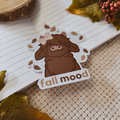 Kiss Cut Sticker - Fall mood
