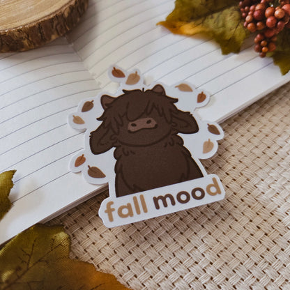 Kiss Cut Sticker - Fall mood