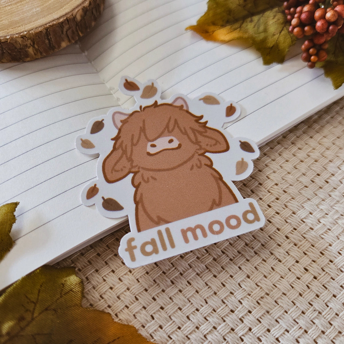 Kiss Cut Sticker - Fall mood