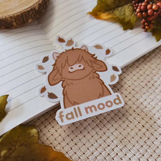 Kiss Cut Sticker - Fall mood
