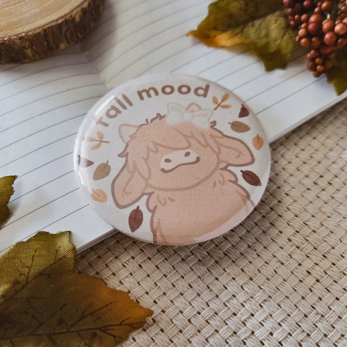Button - Fall mood