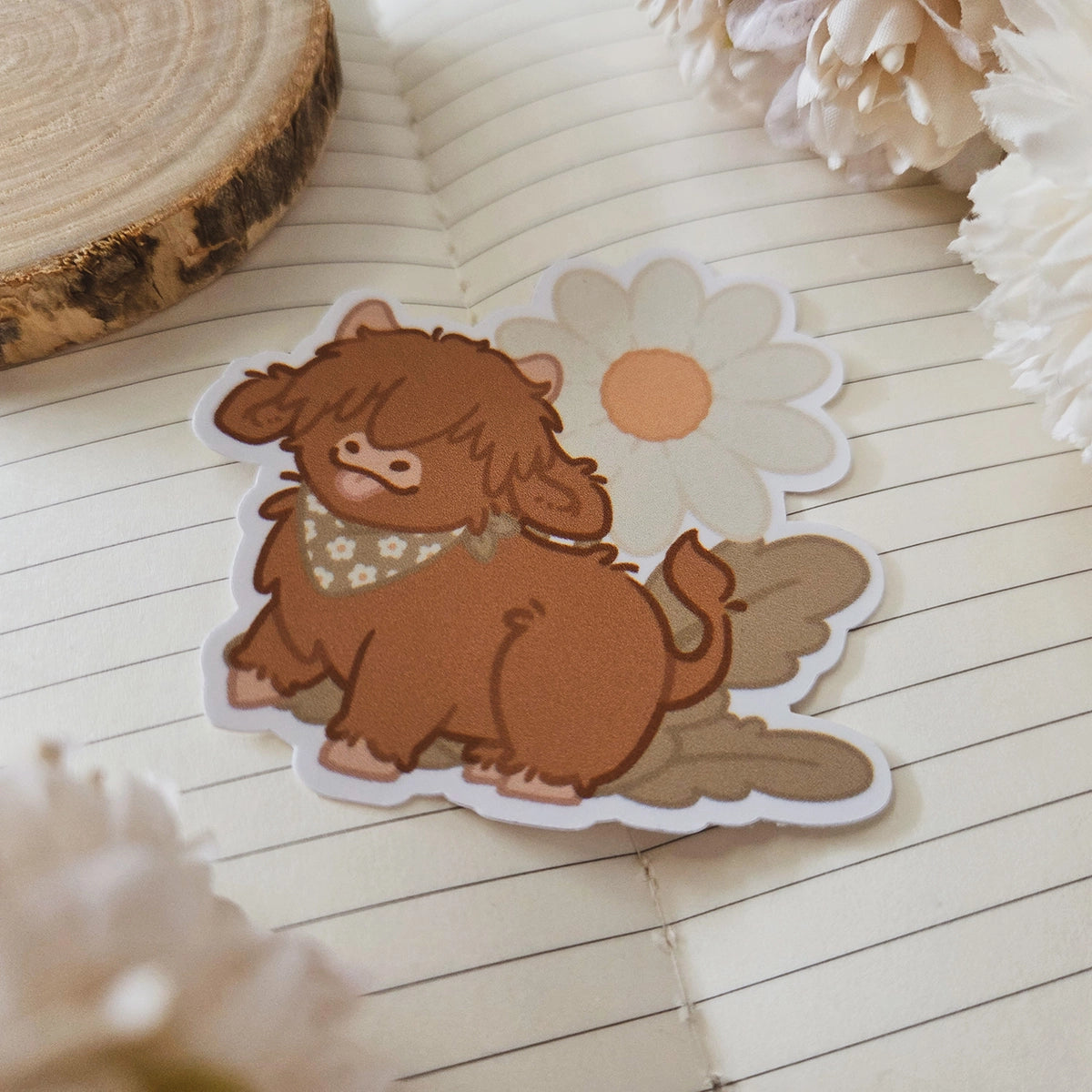 Kiss Cut Sticker - Daisy Dreams