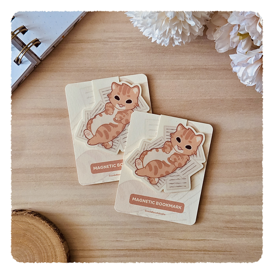 magnetic bookmark - Chill it's only chaos