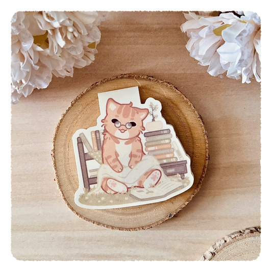 magnetic bookmark - Life is better with a book