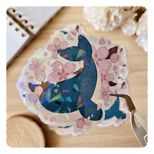 Kiss Cut Sticker - Cherry Blossom Friends ❘ Walbert