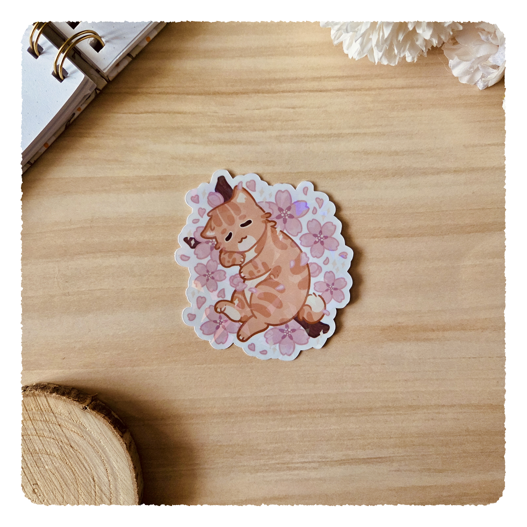 Kiss Cut Sticker - Cherry Blossom Friends ❘ Kleiner Flowers
